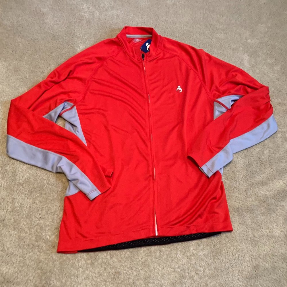 Muteki S.P.E.E.D. Red And Silver Bicycle Jacket Size 2XL NWT